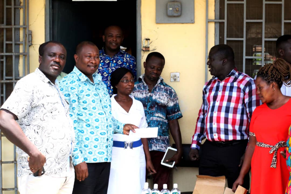 Dr Assibey-Yeboah, Samuel Atta Akyea donate sanitary items to their various constituencies