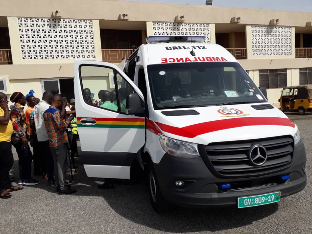 Upper West Regional Minster donates ambulance to Wa Airport