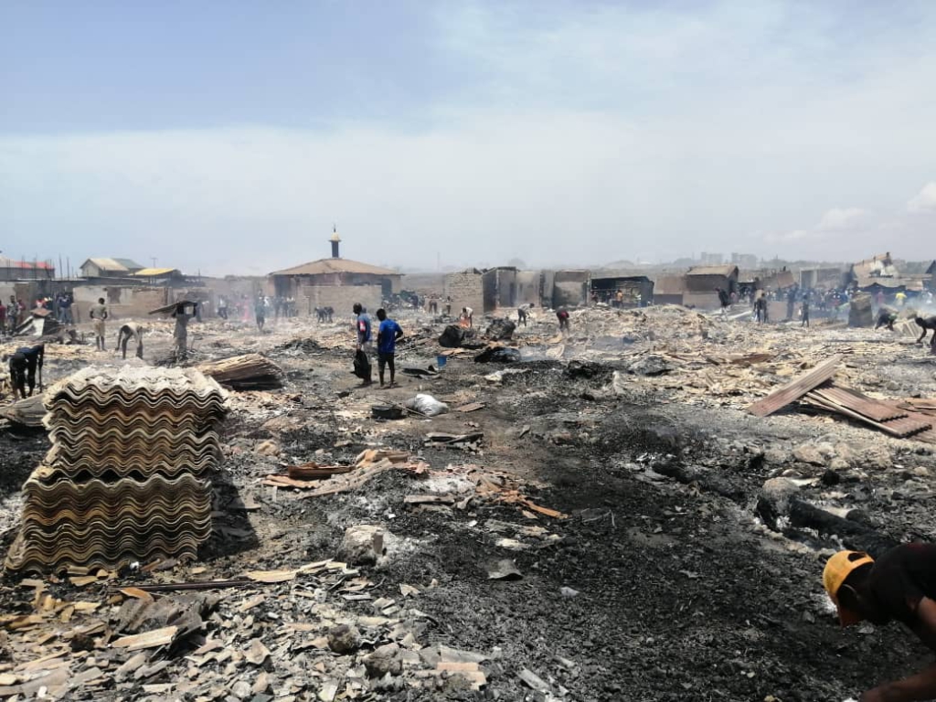 Victims of Old Fadama inferno call for government’s support