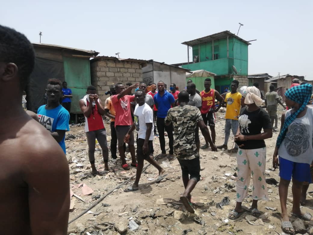 Over 1,000 slum dwellers homeless after demolishing exercise at Old Fadama