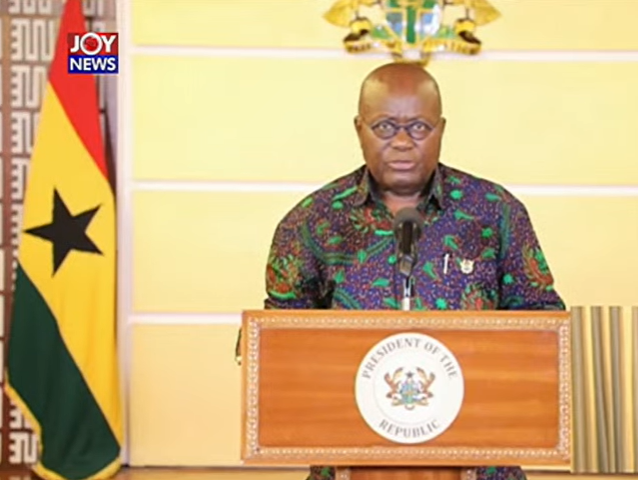 Akufo-Addo signs Executive Instrument extending ban on public gatherings by 2 weeks