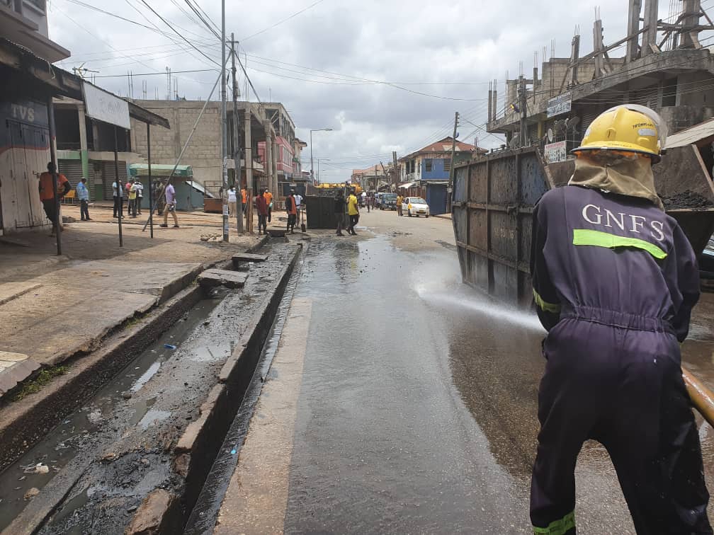 Sanitation Ministry's 3-day clean up exercise in photos