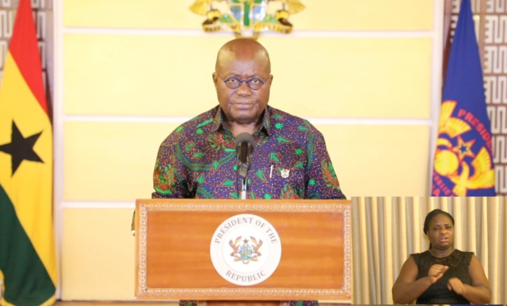 No decision yet on extending lockdown duration - Akufo-Addo