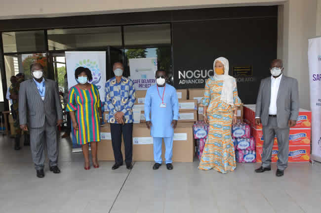Samira Bawumia donates items to Noguchi Memorial Institute for Medical Research