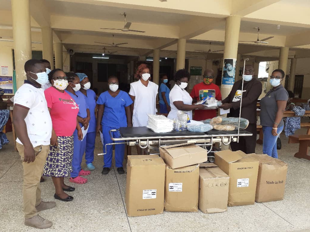 GCB donates PPEs to health facilities, hospitals in Volta, Oti and Eastern Regions