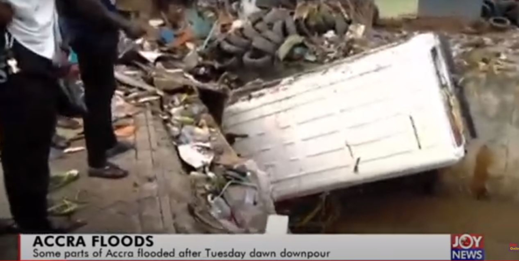 One dead as military, NADMO move to rescue Accra flood victims