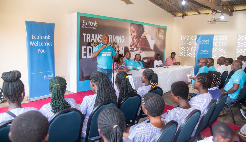 Ecobank Ghana marks 10th anniversary of Ecobank Day and empowers youth with digital skills
