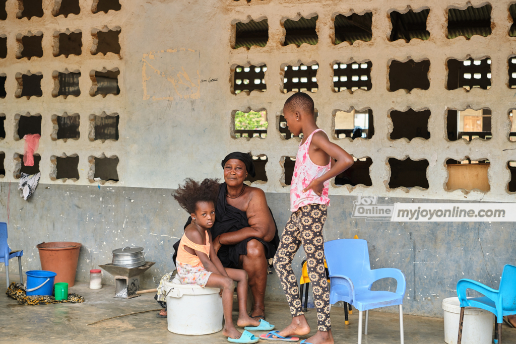 Life at the biggest shelter housing Akosombo Dam spillage victims