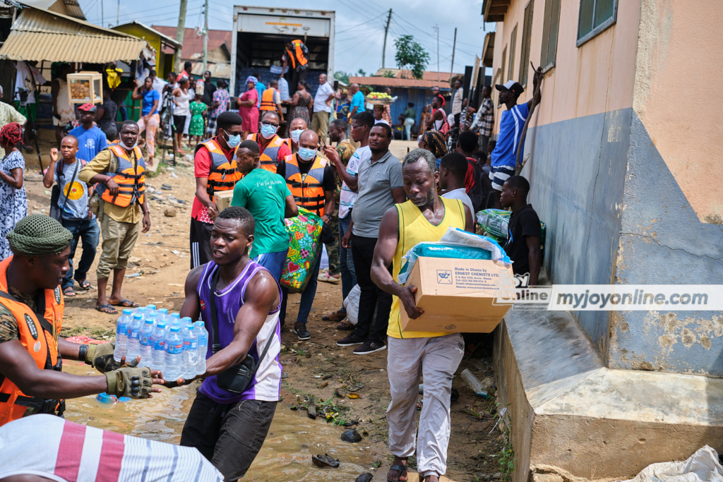 Photos: GMA provides healthcare assistance to Akosombo Dam spillage victims