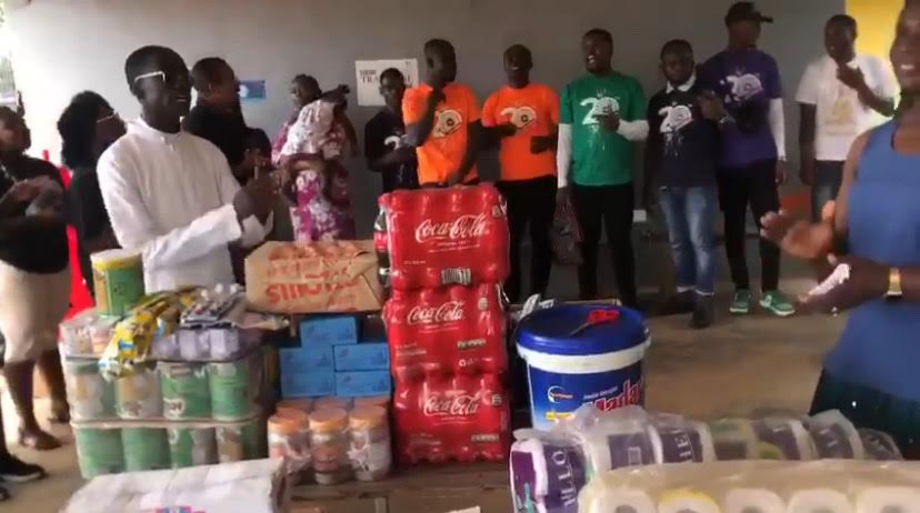 Catholic Philharmonic Choir donates to Kumasi Chesire Home