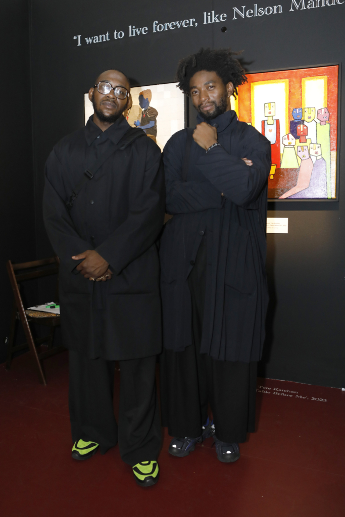 Mr Eazi's 'The Evil Genius' music and art exhibition takes place at Somerset House in London