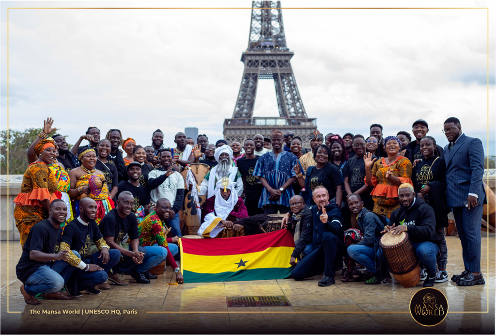 From Ghana to Paris; the cultural spectacle of 'The Mansa World'