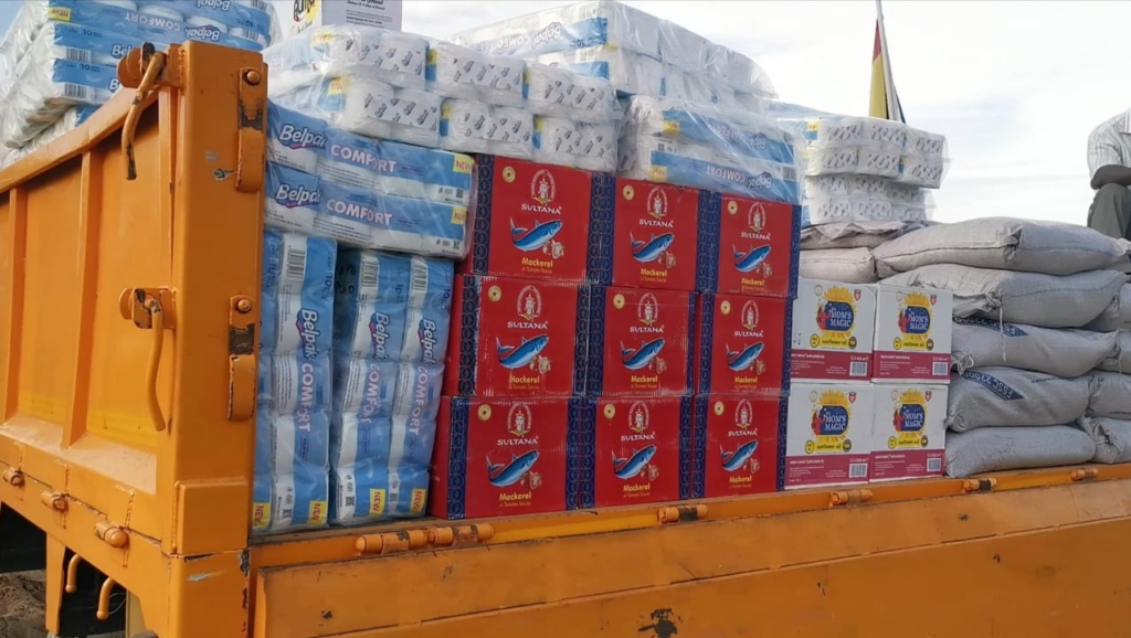 Akosombo Dam Spillage: VRA donates trucks of relief items to thousands of flood Victims