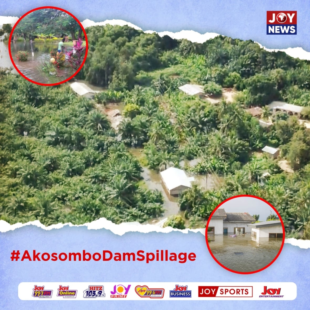Akosombo Dam spillage: Sogakope Bridge at risk of flooding