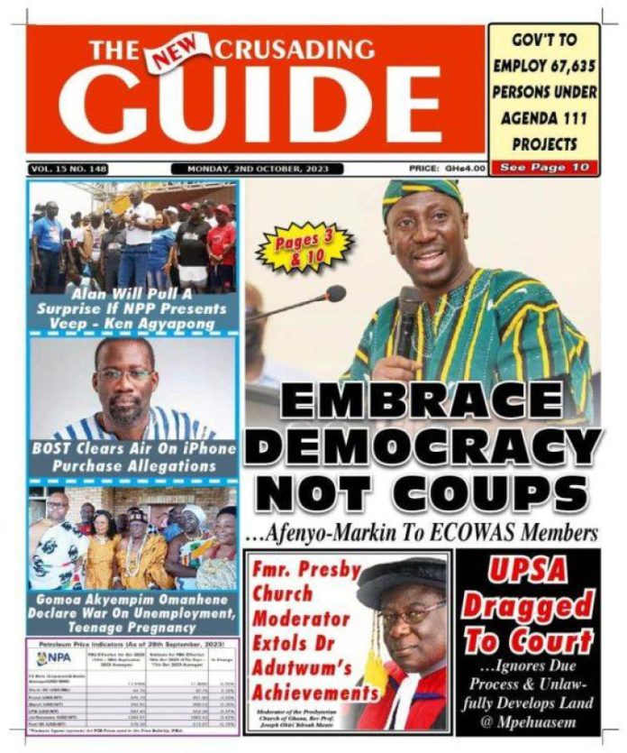 Today’s frontpages: Monday, October 2, 2023 6 img 20231002 wa00098685677038574978612 scaled 1 696x835 1