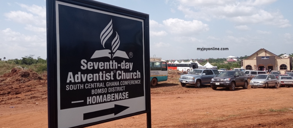 Homabenase SDA Church signage