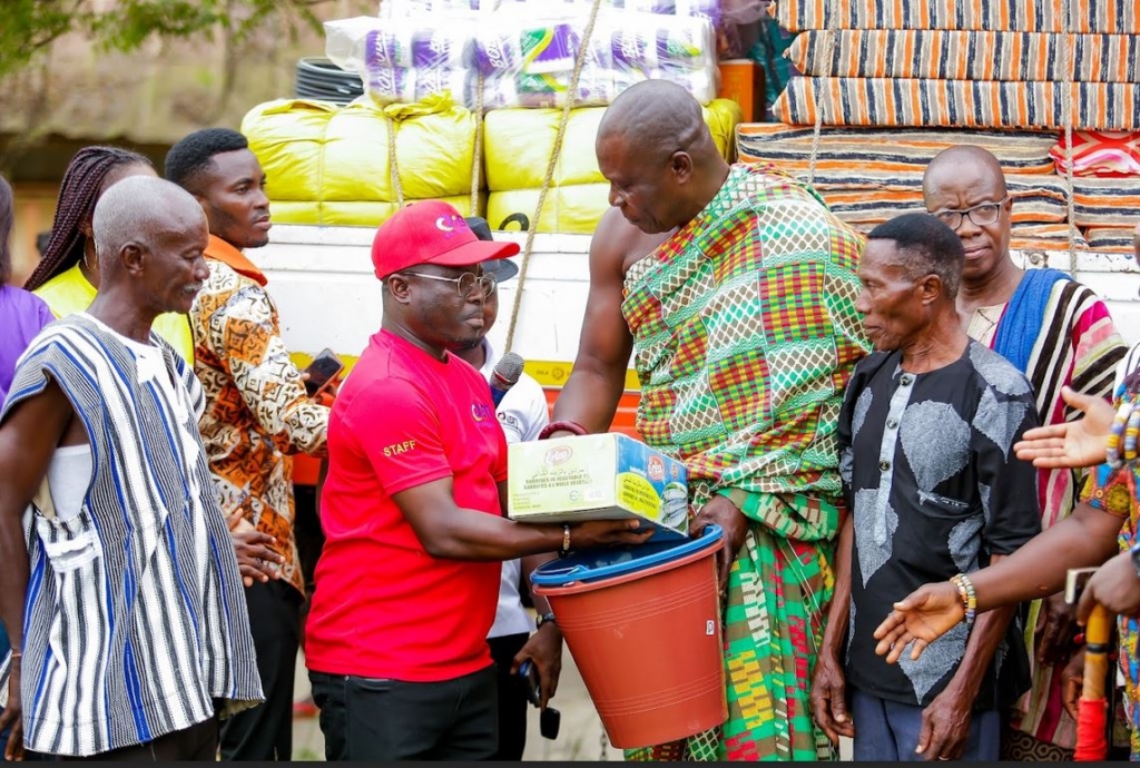 IBM Petroleum Limited supports Akosombo Dam spillage victims with relief items