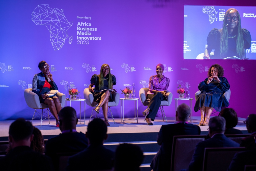 Panelists engage during ABMI2023 1