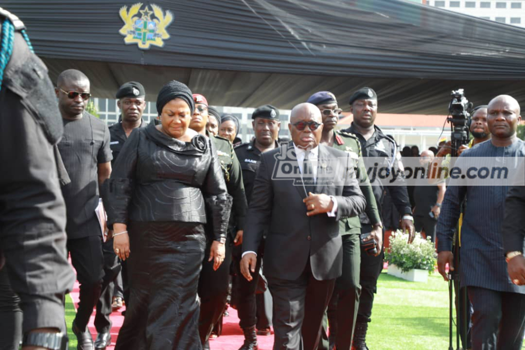 Theresa Kufuor's state burial in pictures
