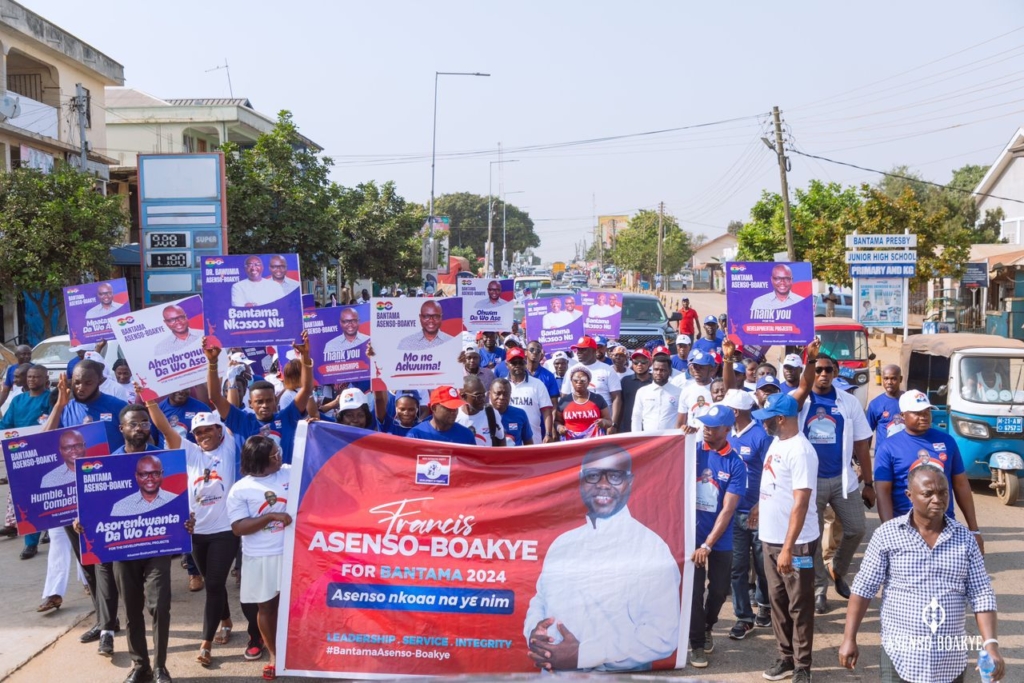 Bantama: Asenso-Boakye files nomination forms, seeks support of delegates for continuity