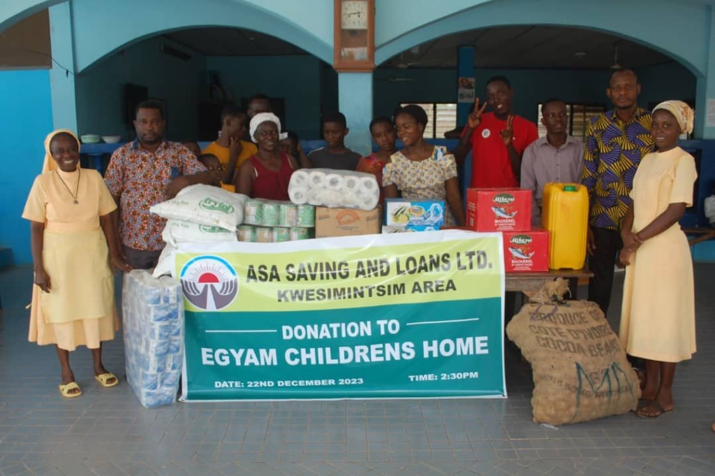 ASA Savings & Loans supports Egyam Children’s Home 3 3 21