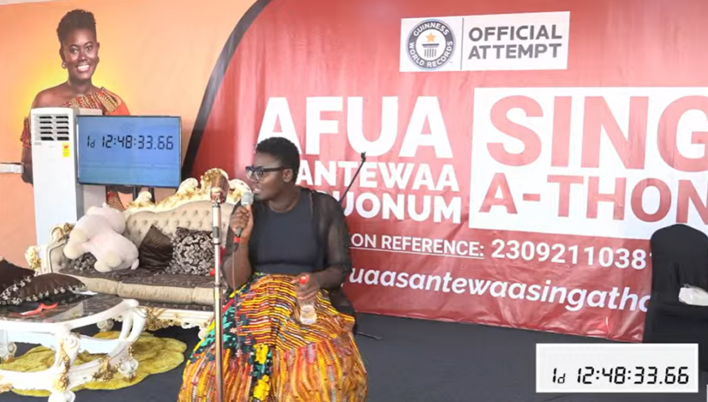 GWR sing-a-thon attempt: 'I will announce my next line of action in a few days' - Afua Asantewaa