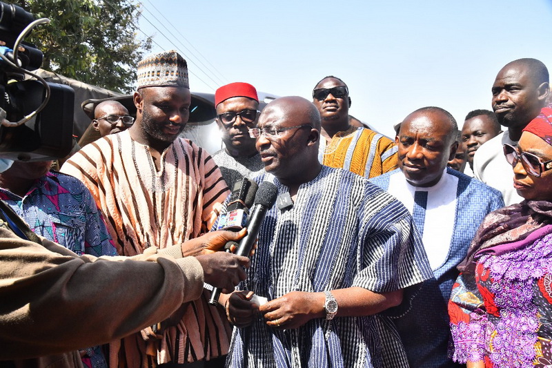 District Asembly Elections: VP Bawumia casts ballot in Walewale