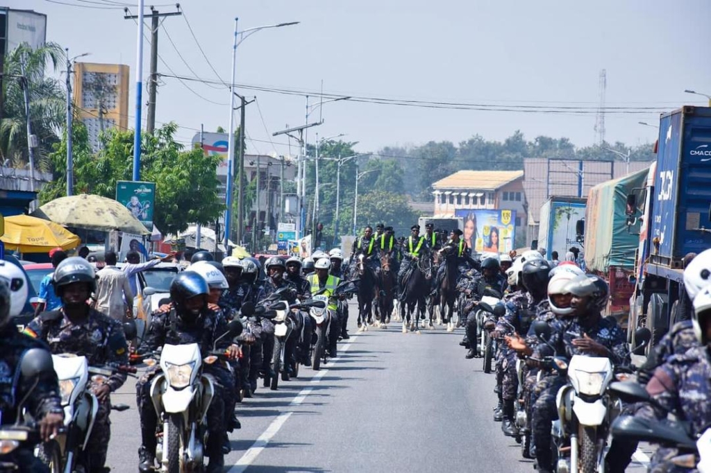 Police in Kumasi increase patrols, visibility as festivities begin