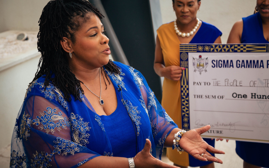 Sigma Gamma Rho Sorority donates $100K as it embarks on philanthropic mission in Ghana 5 Sigma Gamma Rho Sorority donates