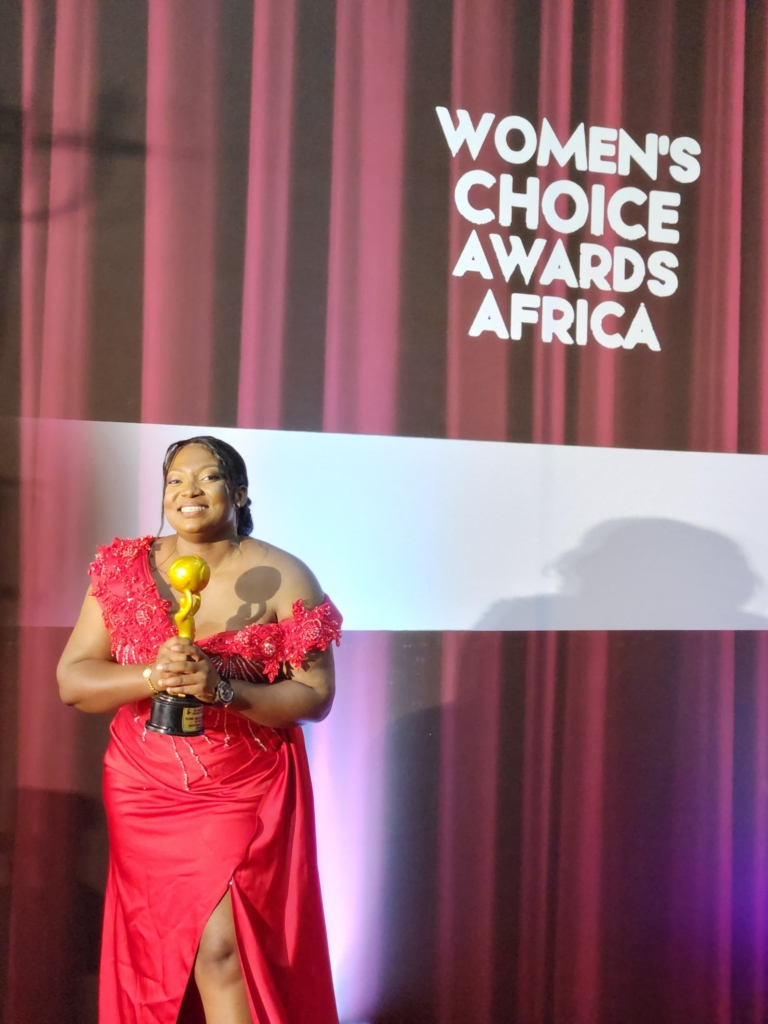 Adom TV's Anokyewaaba Adwoa Serwaa wins Young Media Personality at Women's Choice Awards Africa