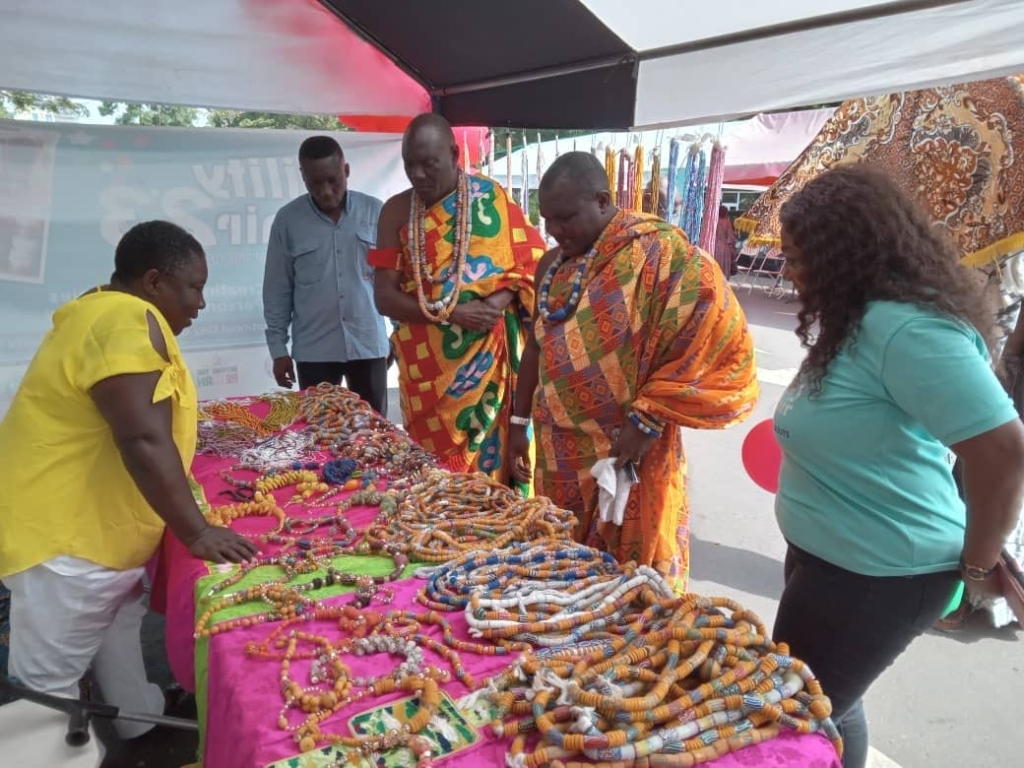 Former Gender Minister Otiko Djaba uses Ability Fair to empower persons with disability