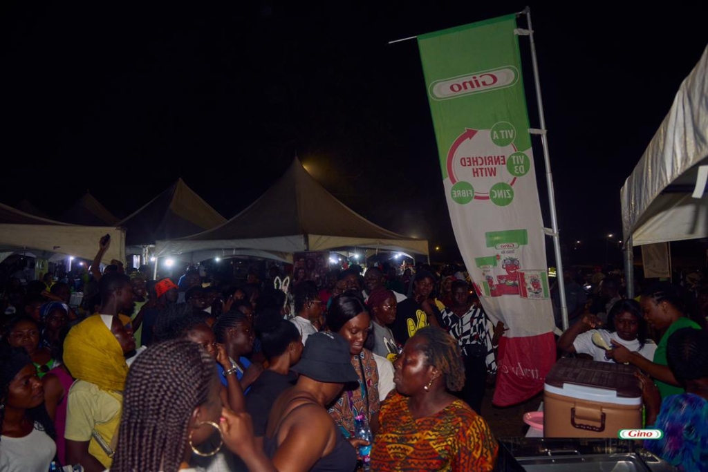 GBfoods fuels supporters' passion with free meals at Afua Asantewaa's sing-a-thon