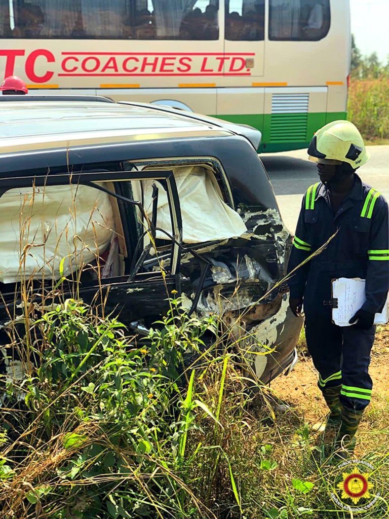 One dead in pile-up involving convoy of Second Lady Samira Bawumia