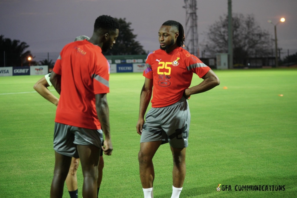 AFCON 2023: Black Stars hold first training session in Abidjan