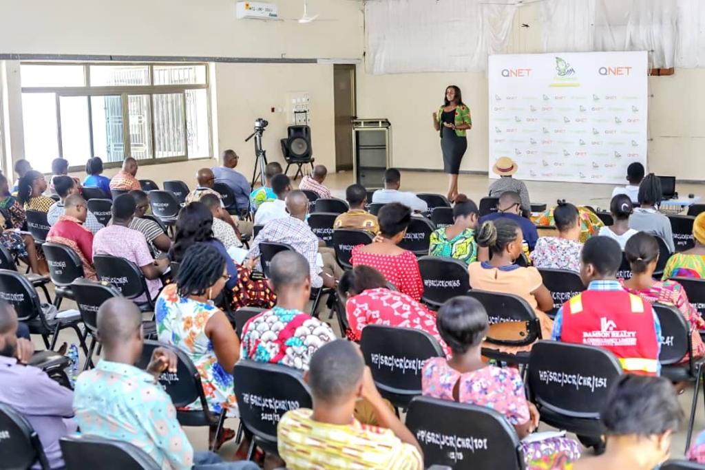QNET’S Free Fingreen reaches more than 1,000 women and young people in Ghana