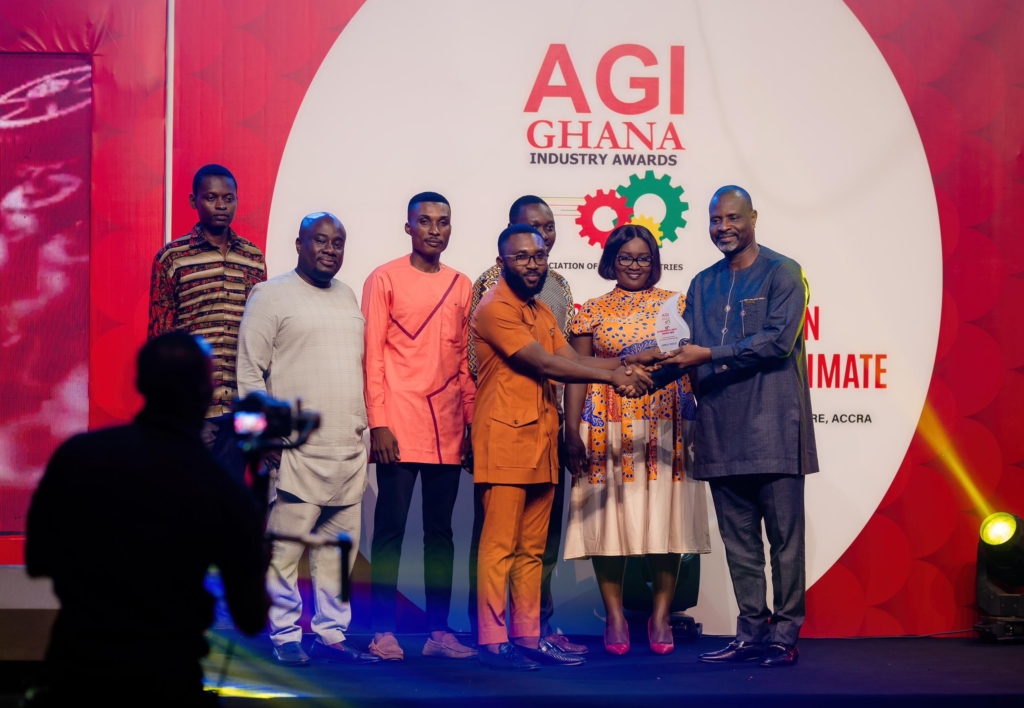 Dansworld Limited emerges top environmental company at Ghana Club 100 & AGI awards ceremony
