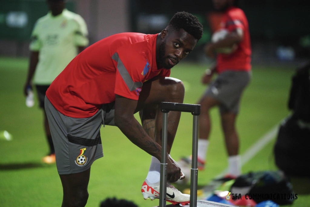 AFCON 2023: Black Stars hold first training session in Abidjan