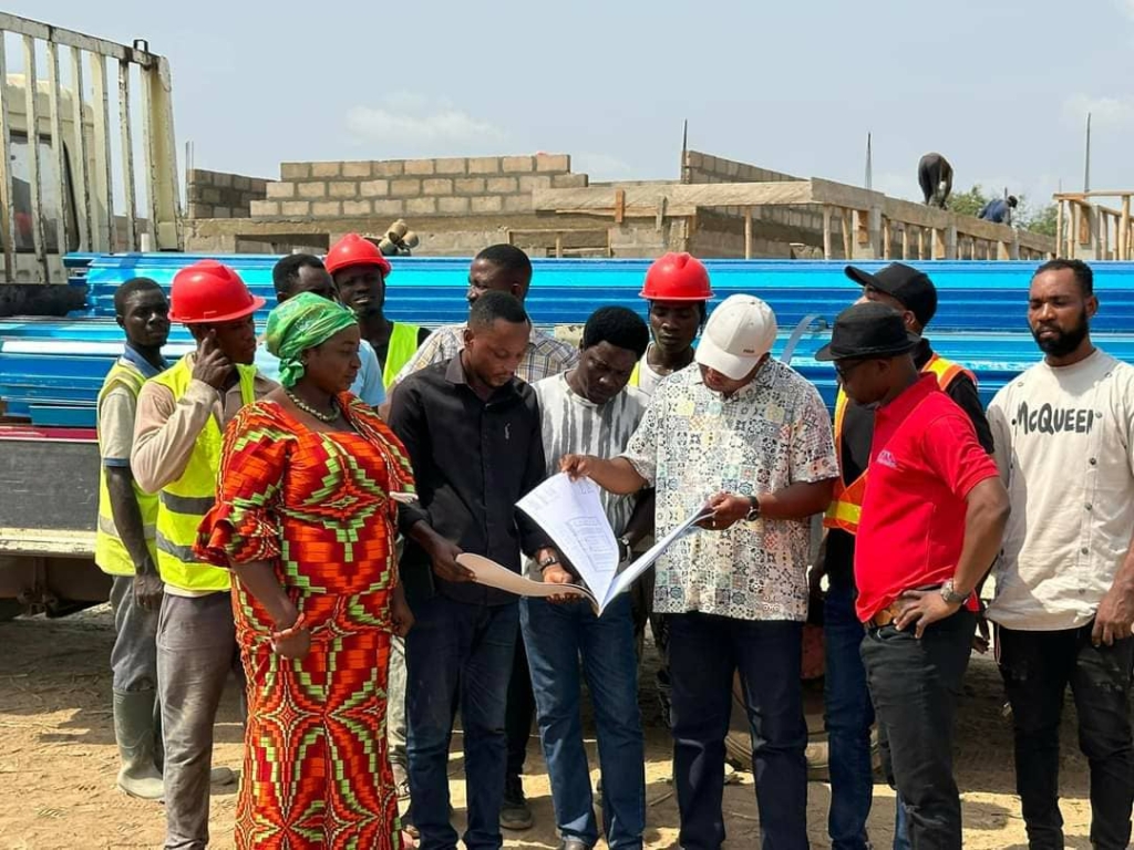 Davida Roofing Systems supports Mepe Resettlement Project