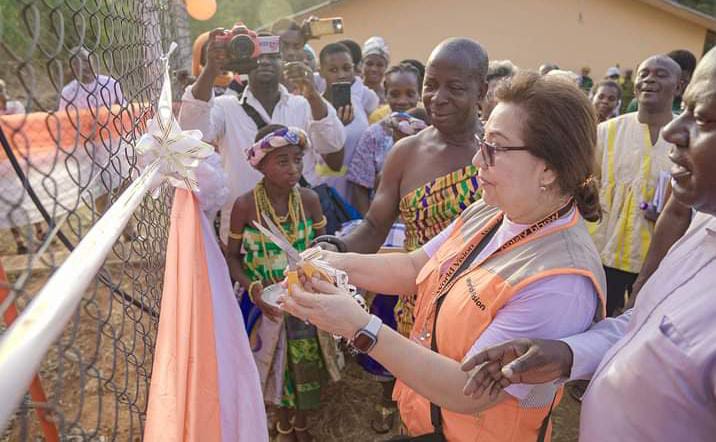 World Vision's water facility brings relief to Abuorso in Eastern Region