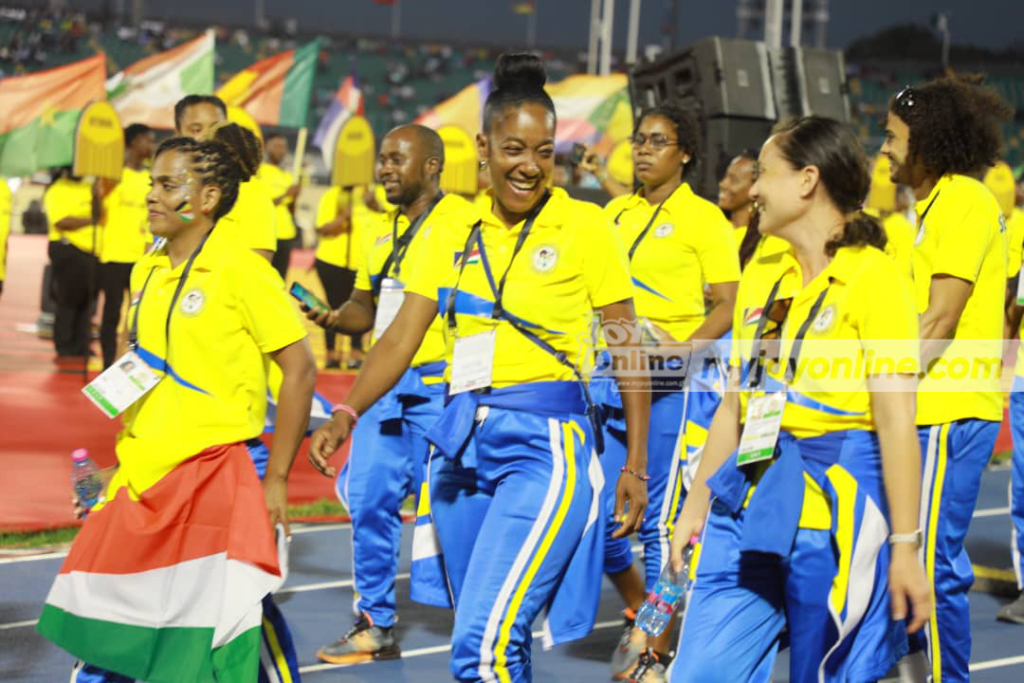 Photos: See colourful opening ceremony of 13th African Games