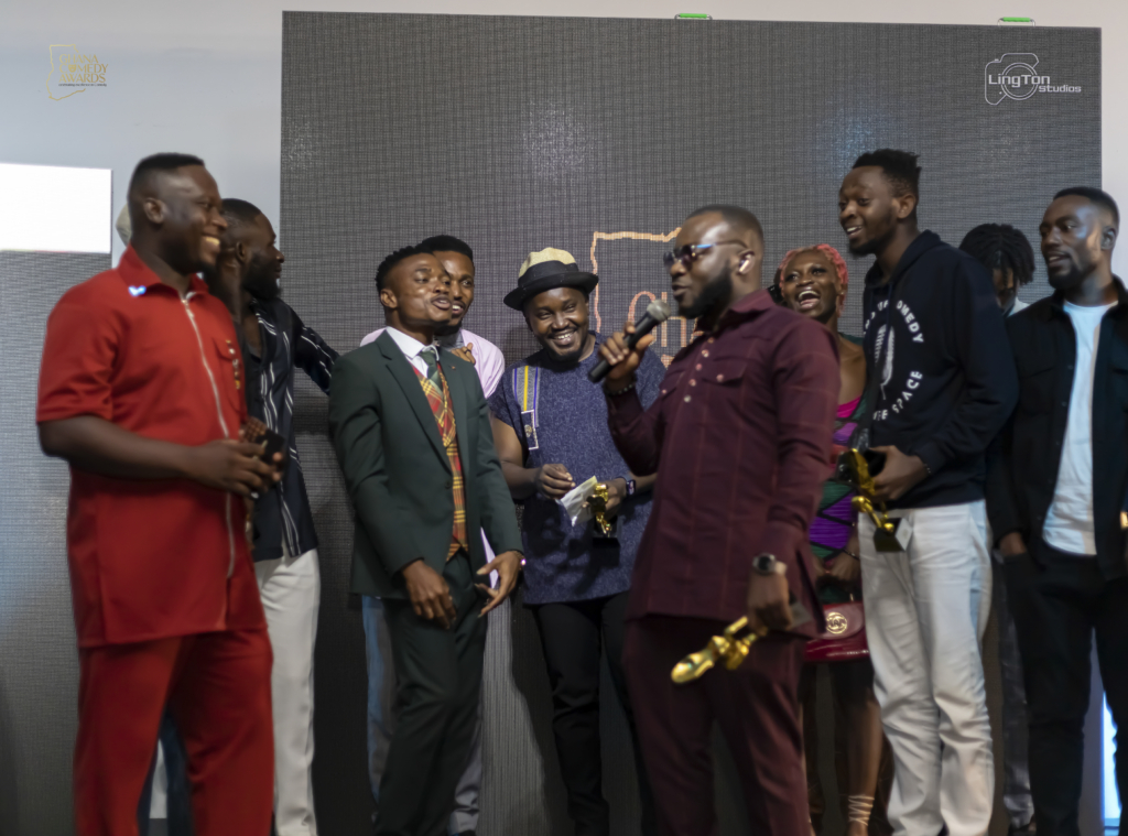 Lekzy Decomic, Clemento Suarez, OB Amponsah, others honoured at Ghana Comedy Awards