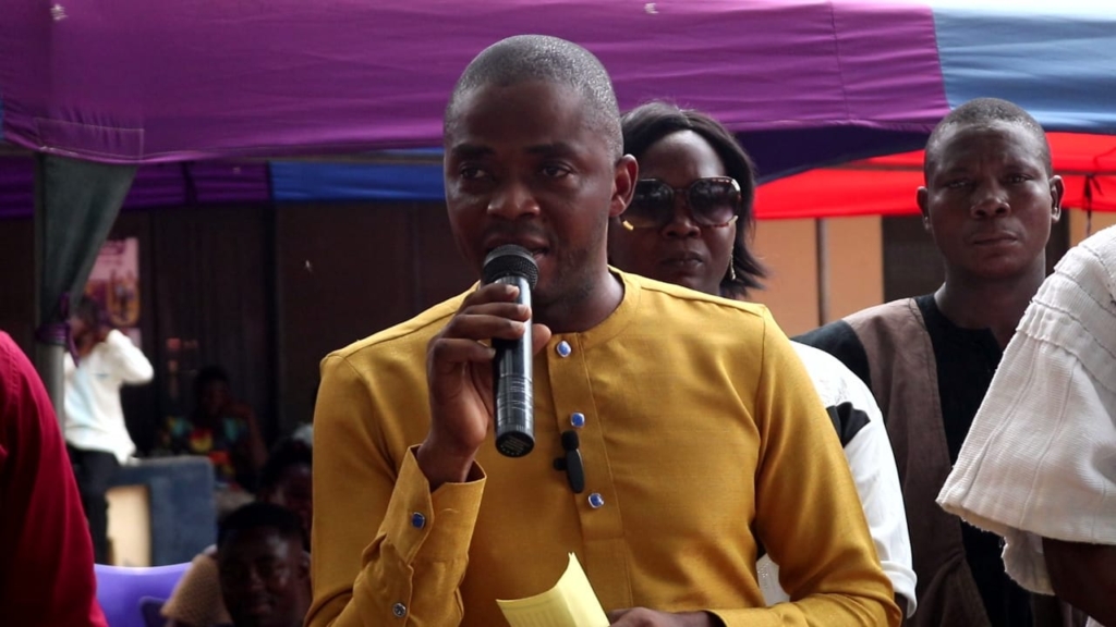 We’re not going to tolerate anybody who’d want to suppress our votes in Aɖaklu - Kwame Agbodza