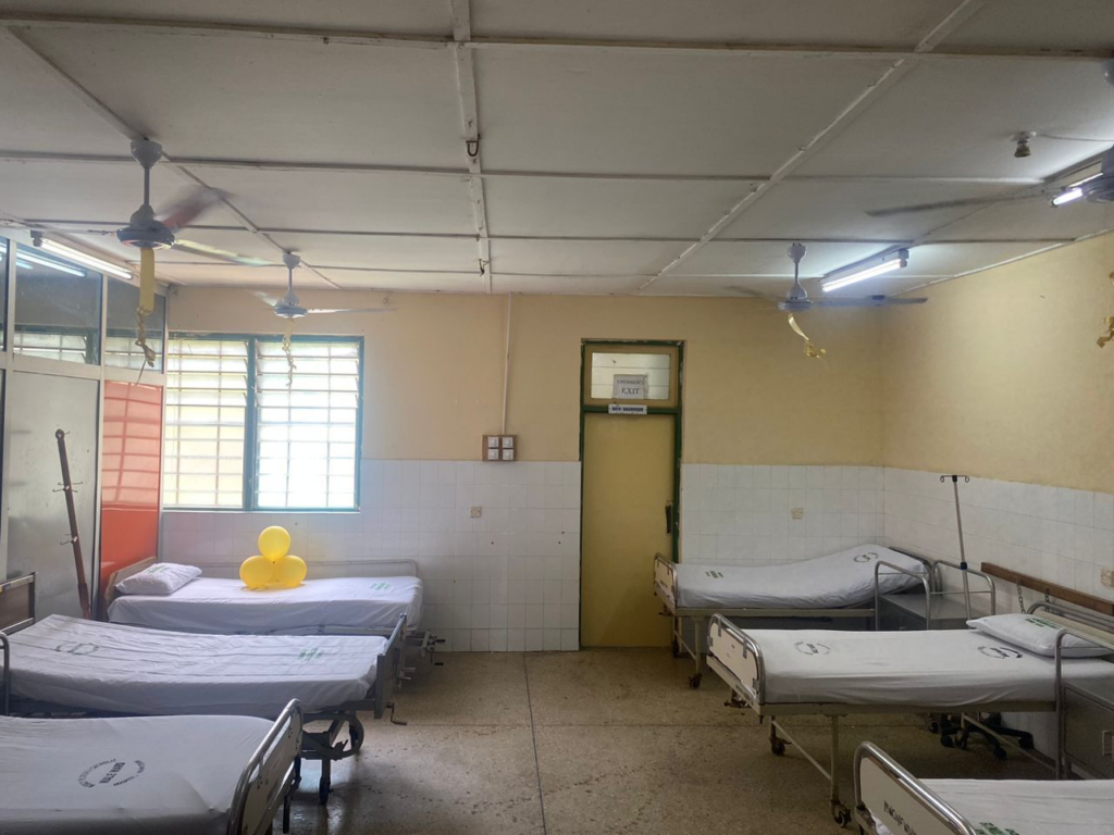 Rotaract District 9104 renovates male ward of Mercy Women’s Catholic Hospital in Mankessim