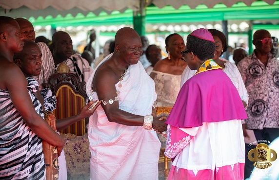 Religious support source of my success - Asantehene