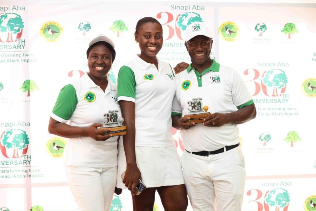 Asantehene opens Sinapi Aba Golf Tournament