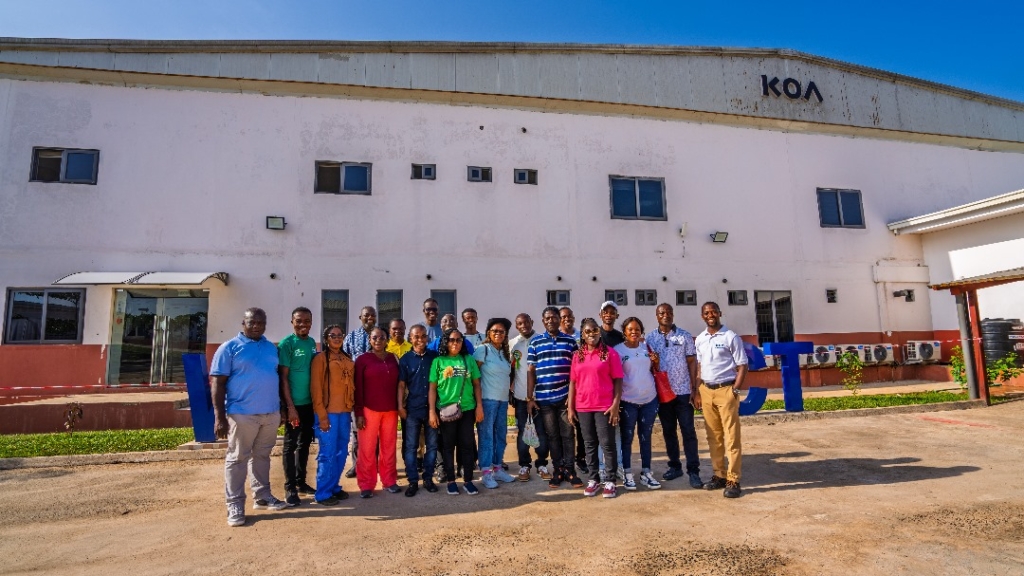 Koa’s Cocoa Sustainability Imprint: Cocobod delegation, National Best Cocoa Farmers tour Koa's facility