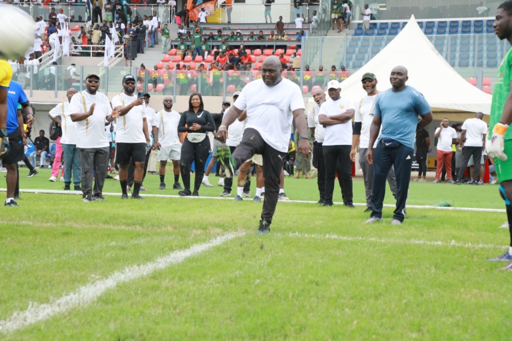 Julius Debrah leads the way as Corporate Ghana goes head-to-head at JoySports Invitational Tournament