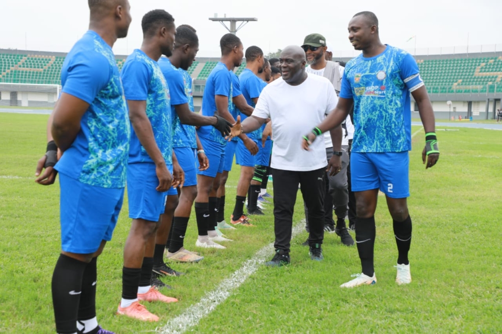 Julius Debrah leads the way as Corporate Ghana goes head-to-head at JoySports Invitational Tournament