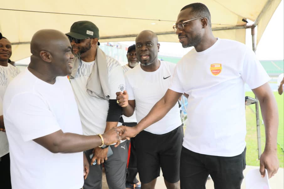 Julius Debrah leads the way as Corporate Ghana goes head-to-head at JoySports Invitational Tournament