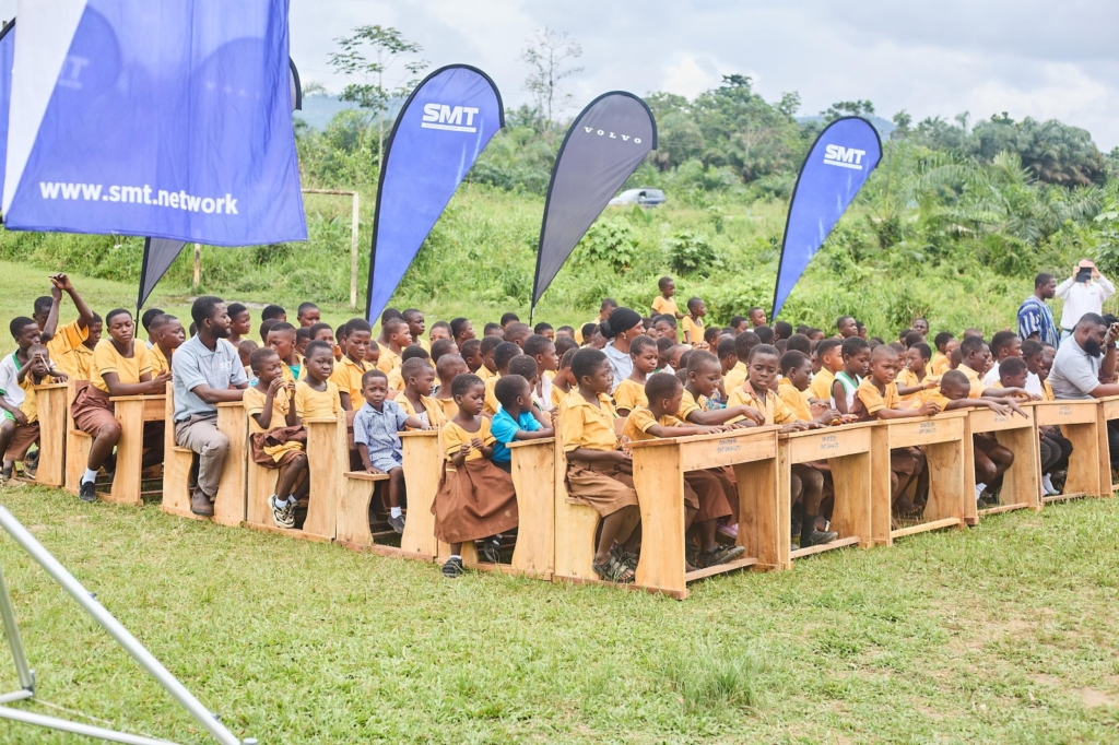 Huni-Ano M/A Basic School in Prestea-Huni Valley gets support from SMT Ghana  Huni-Ano M/A Basic School in Prestea-Huni Valley gets support from SMT Ghana